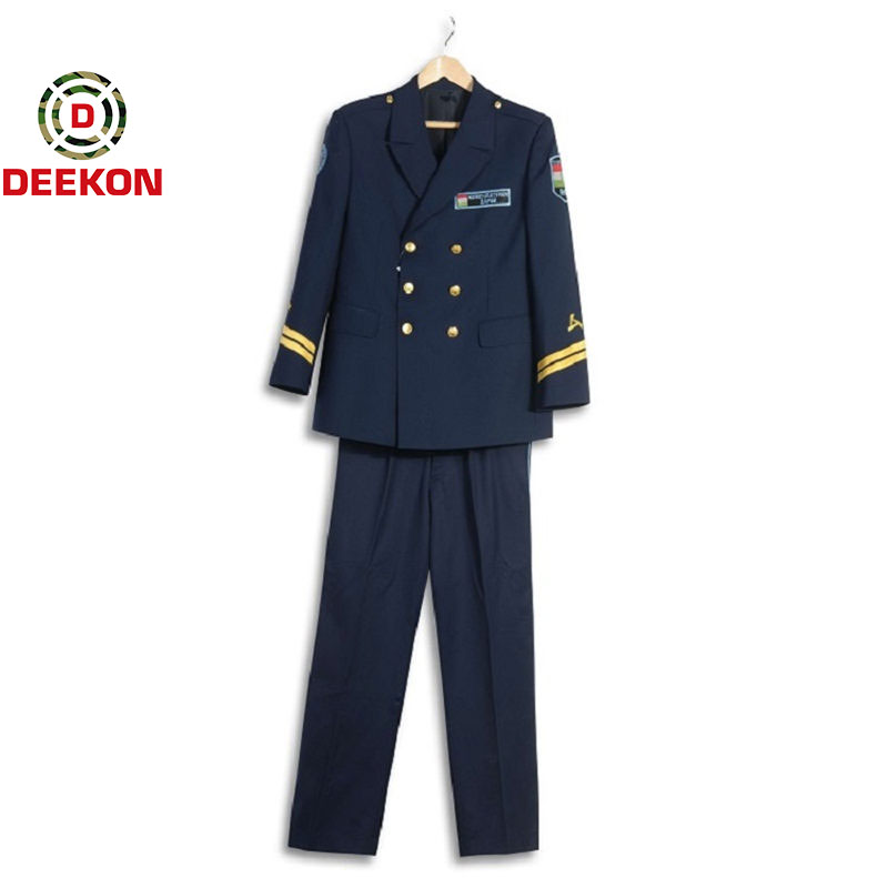 Kakhi Color Formal Uniform For The Police Uniformed Services