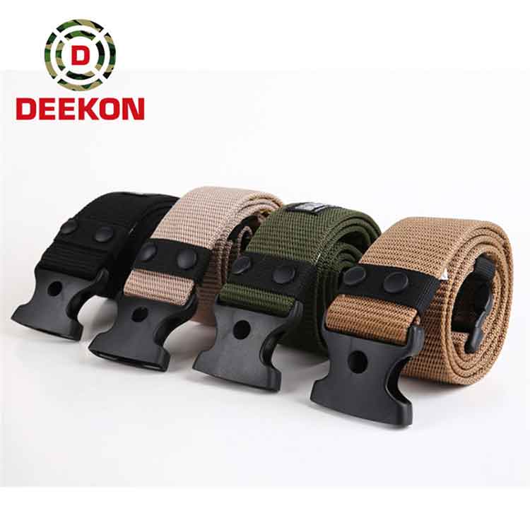 Tactical Webbing Belt Military Quick Release Belt