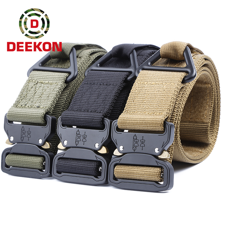 Tactical Webbing Belt Military Quick Release Belt