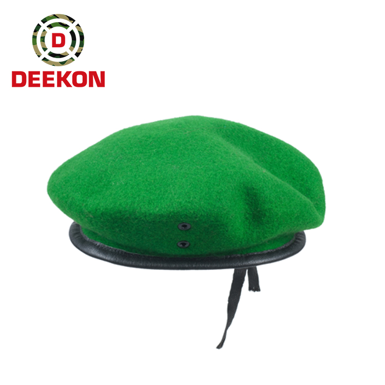 Military High Quality Full Woolen Beret Caps