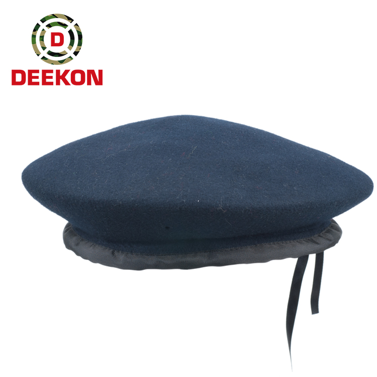 Military High Quality Full Woolen Beret Caps