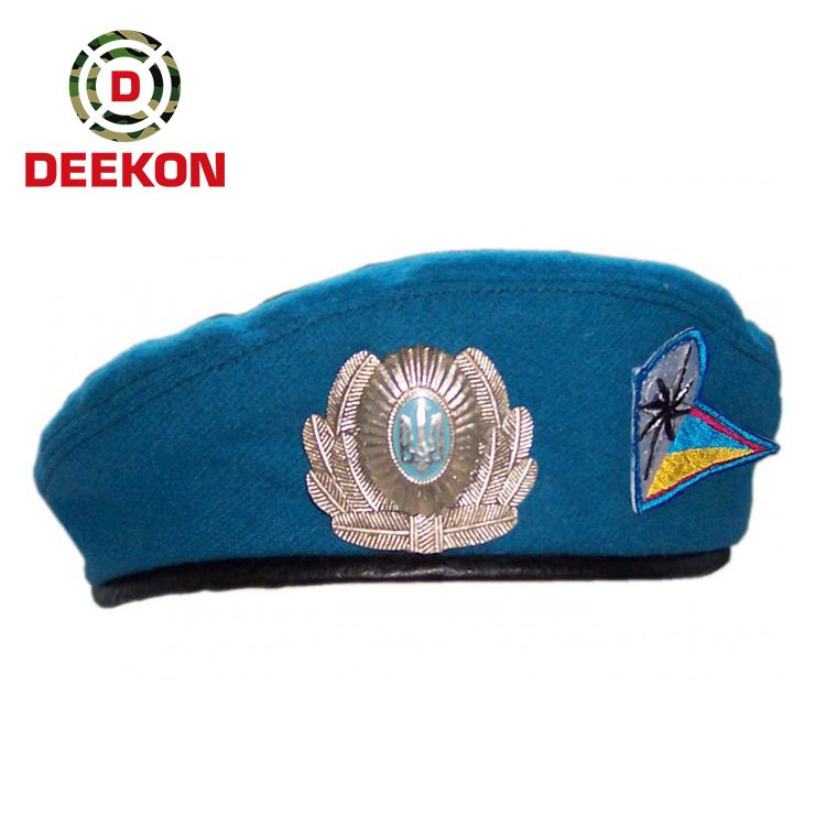 Military High Quality Full Woolen Beret Caps