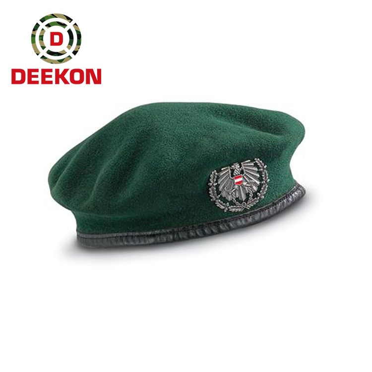 Military High Quality Full Woolen Beret Caps