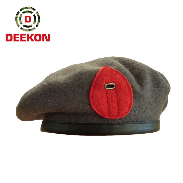 Military High Quality Full Woolen Beret Caps