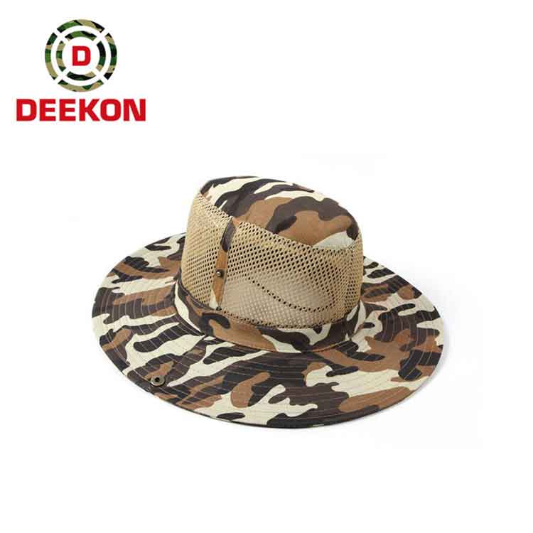 Military Cotton Blended Boonie Cap