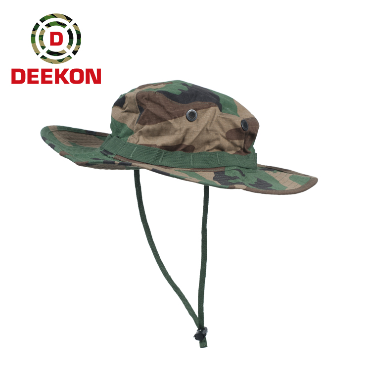 Military Cotton Blended Boonie Cap