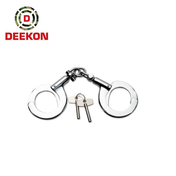 Double Lock Stainless Steel Police Professional Handcuff