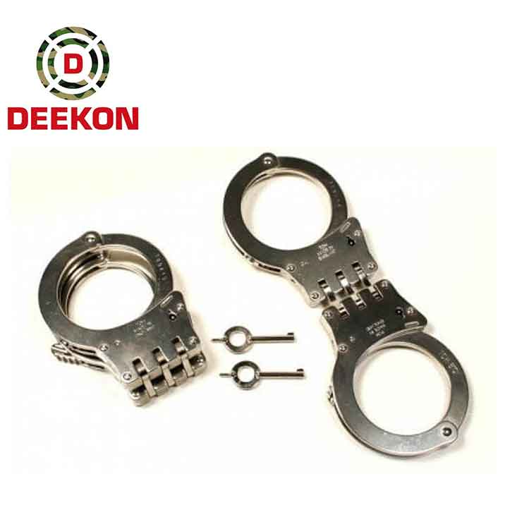 Double Lock Stainless Steel Police Professional Handcuff