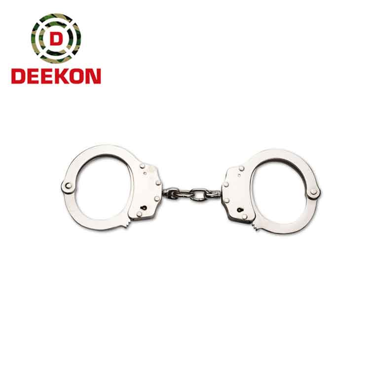 Double Lock Stainless Steel Police Professional Handcuff