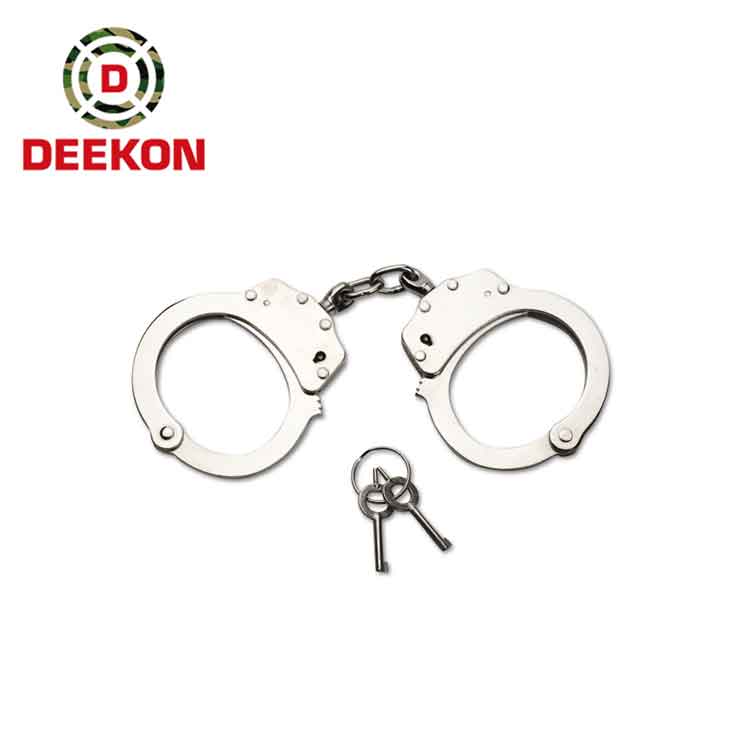 Double Lock Stainless Steel Police Professional Handcuff