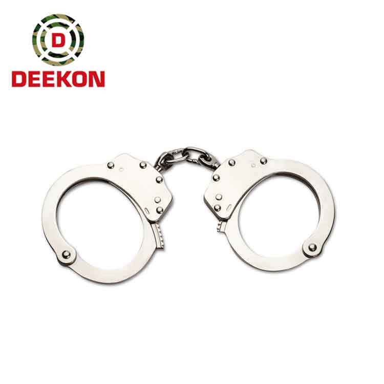 Double Lock Stainless Steel Police Professional Handcuff