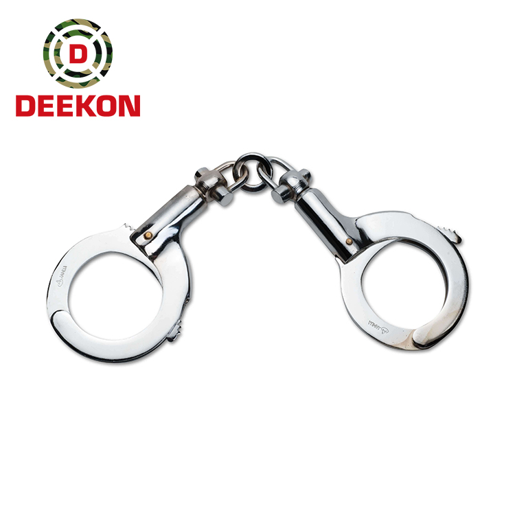 Double Lock Stainless Steel Police Professional Handcuff