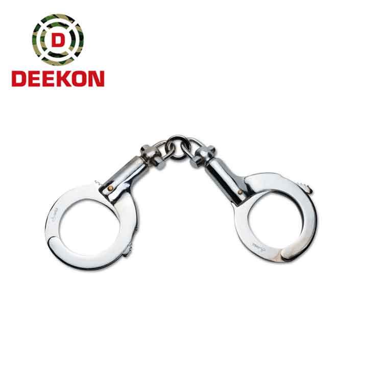 Double Lock Stainless Steel Police Professional Handcuff