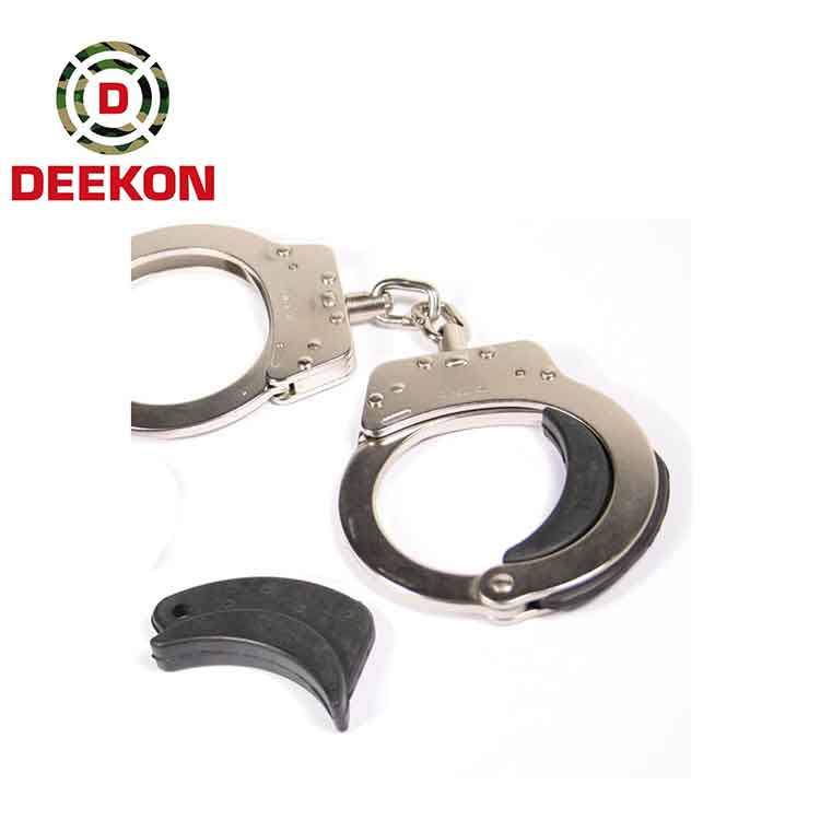 Double Lock Stainless Steel Police Professional Handcuff