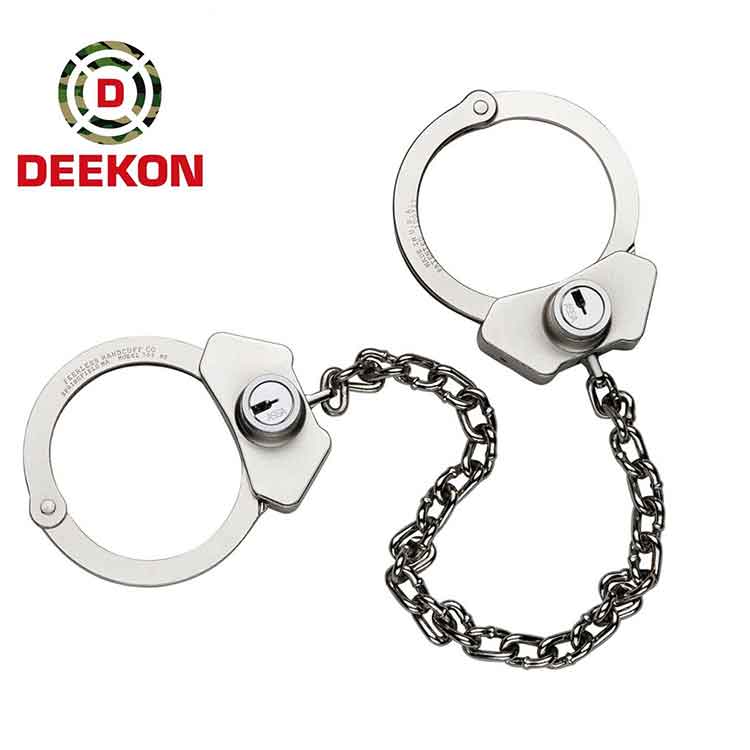 Double Lock Stainless Steel Police Professional Handcuff