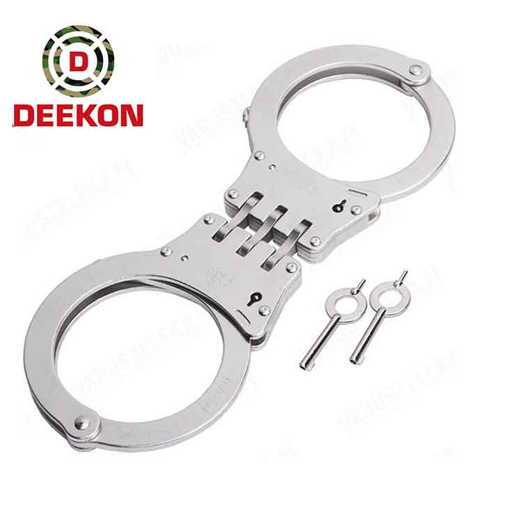 Double Lock Stainless Steel Police Professional Handcuff