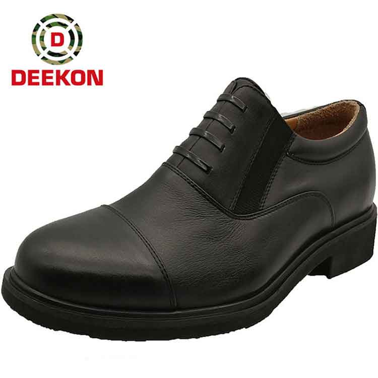 Military High Quality Official Leather Men's shoes