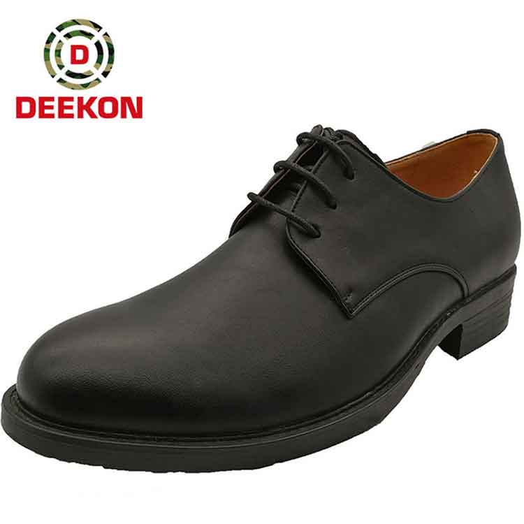 Military High Quality Official Leather Men's shoes