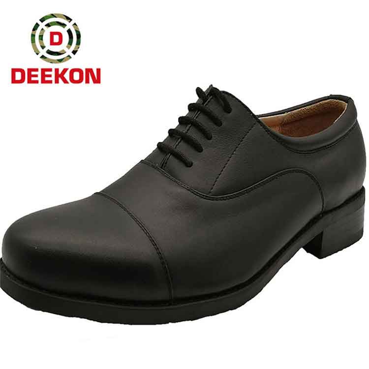 Military High Quality Official Leather Men's shoes