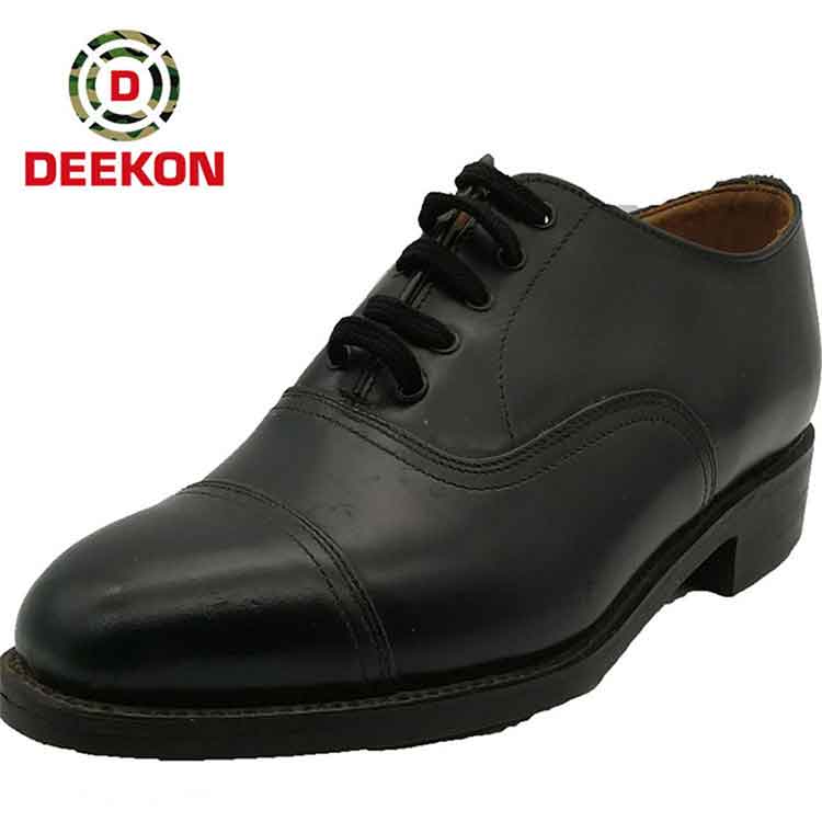 Military High Quality Official Leather Men's shoes