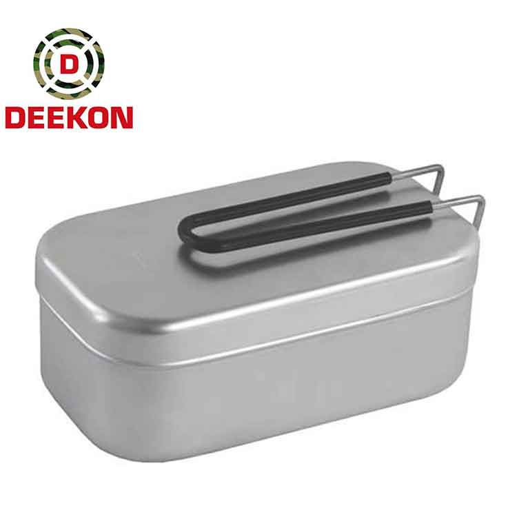 Aluminum Military Mess Tin With Ptfe Coated