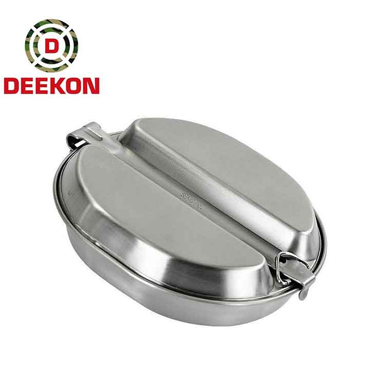 Aluminum Military Mess Tin With Ptfe Coated