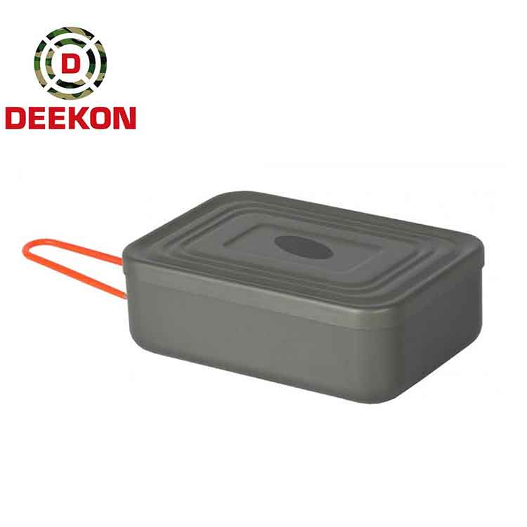 Aluminum Military Mess Tin With Ptfe Coated