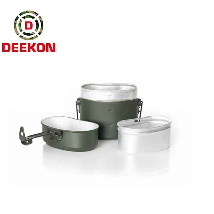 Aluminum Military Mess Tin With Ptfe Coated