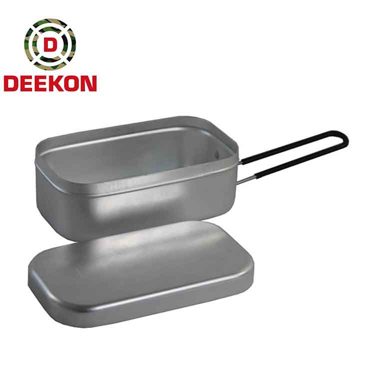 Aluminum Military Mess Tin With Ptfe Coated