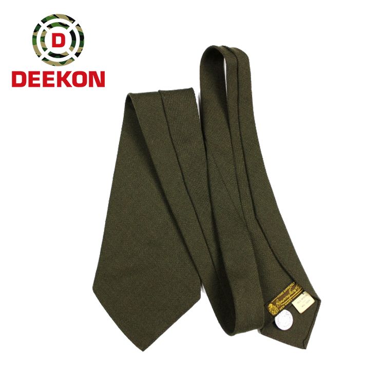 Warehouse Military Neck Tie Can Be Customized