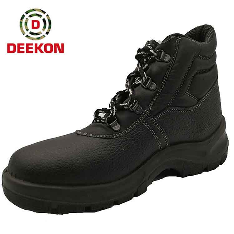 Military Full Grain Steel Toe safety Shoes