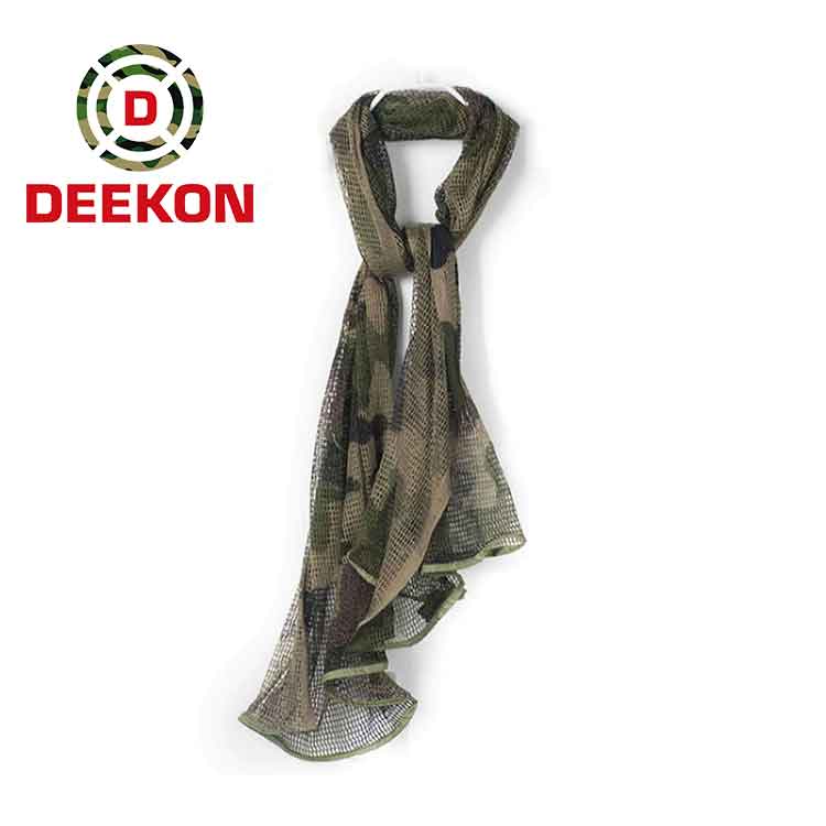 Warehouse High Quality 100% Cotton Military Scarf