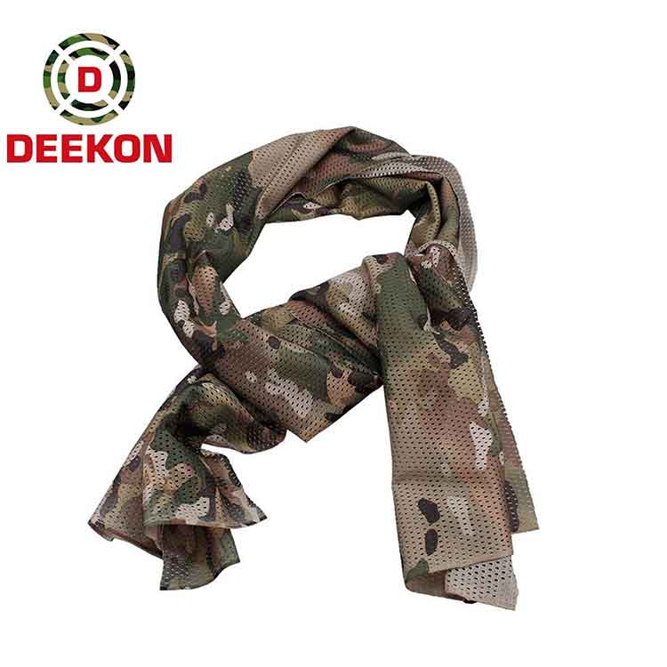 Warehouse High Quality 100% Cotton Military Scarf