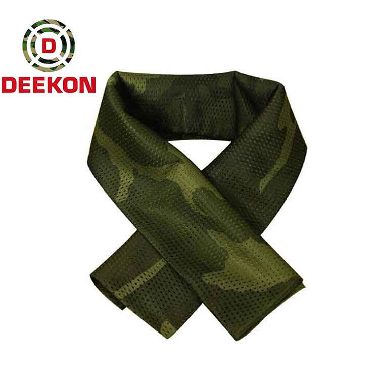 Warehouse High Quality 100% Cotton Military Scarf