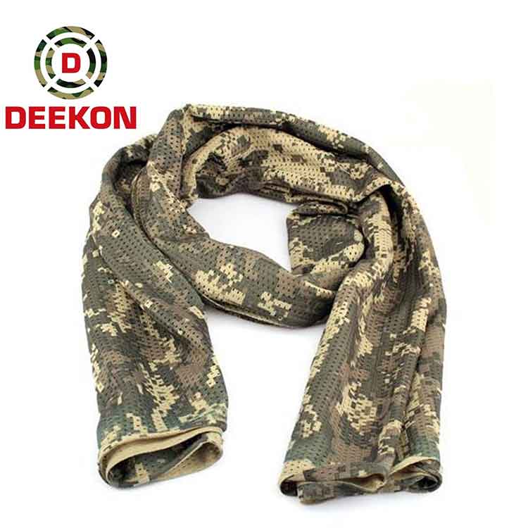 Warehouse High Quality 100% Cotton Military Scarf