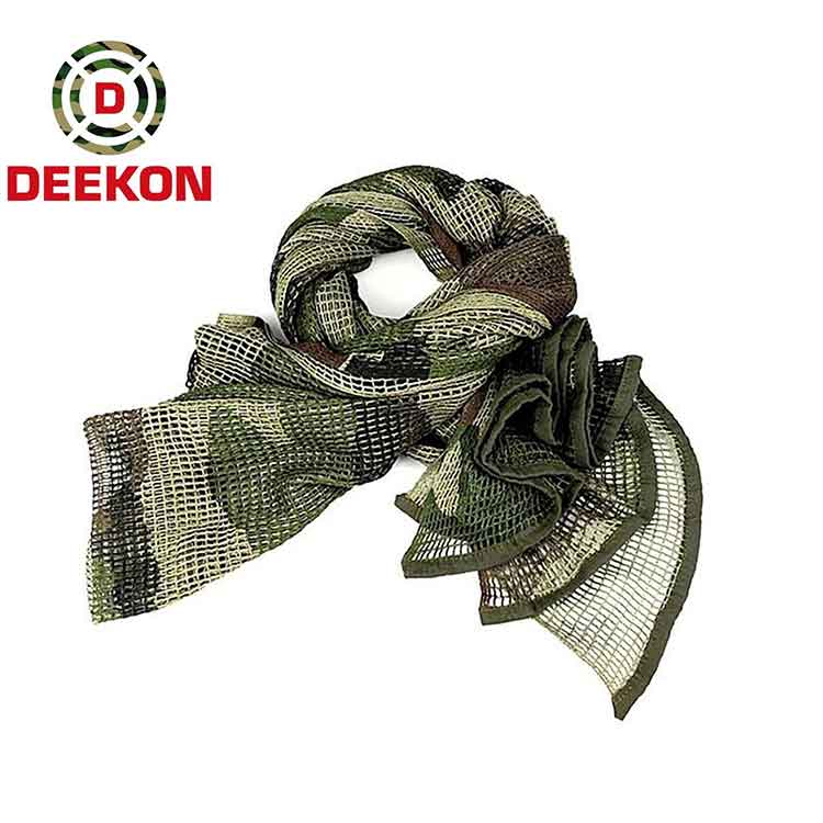 Warehouse High Quality 100% Cotton Military Scarf