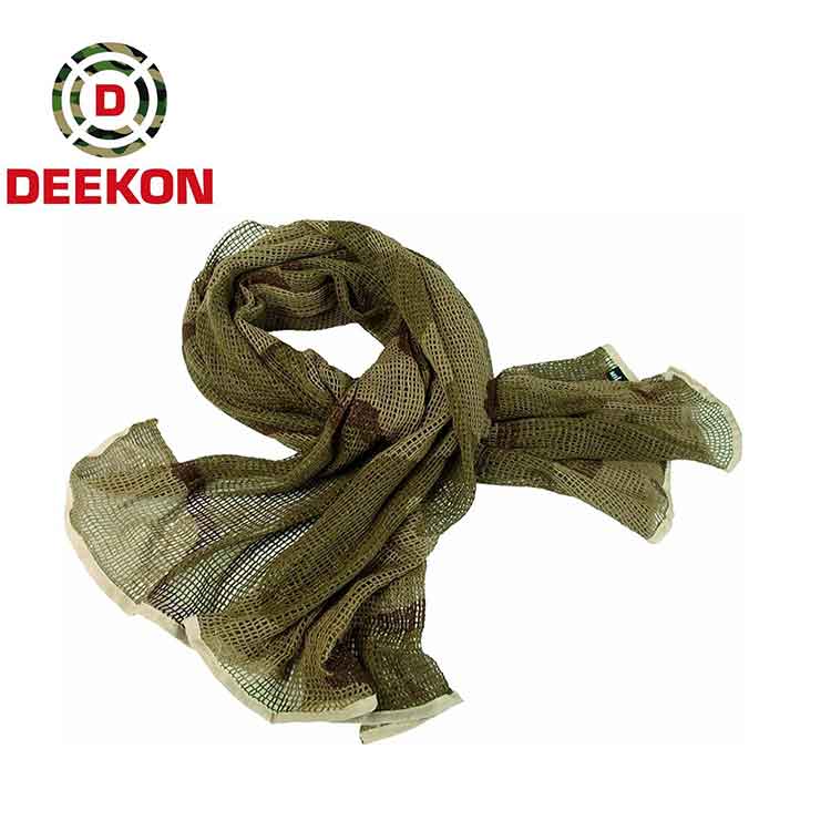 Warehouse High Quality 100% Cotton Military Scarf