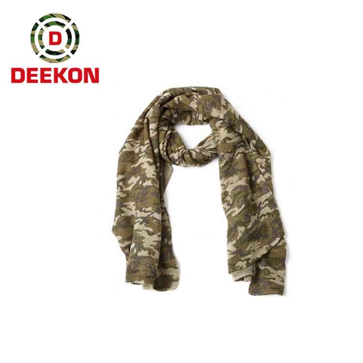 Warehouse High Quality 100% Cotton Military Scarf