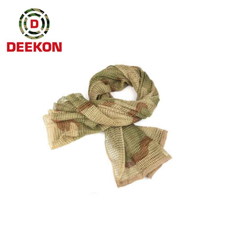 Warehouse High Quality 100% Cotton Military Scarf