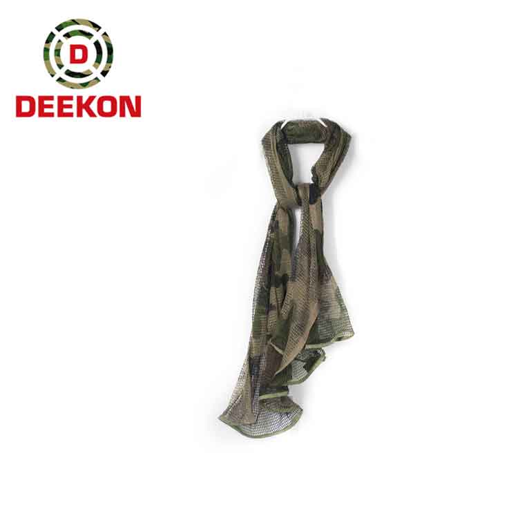 Warehouse High Quality 100% Cotton Military Scarf