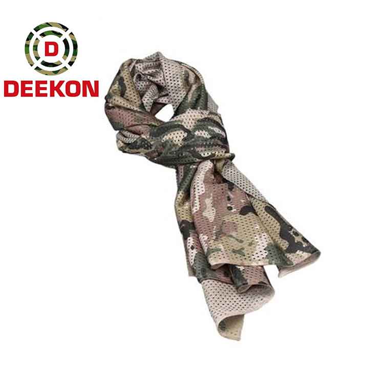 Warehouse High Quality 100% Cotton Military Scarf