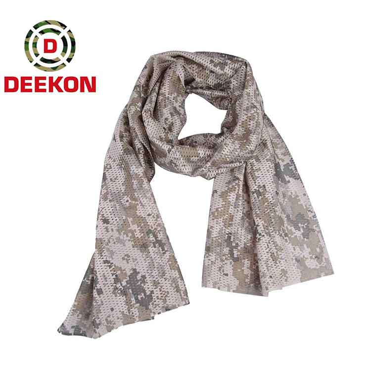 Warehouse High Quality 100% Cotton Military Scarf