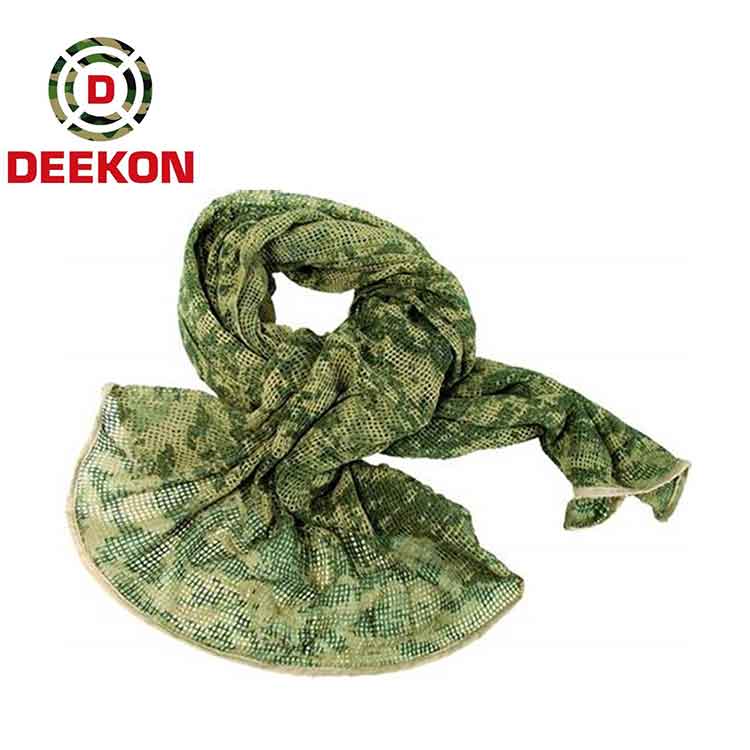 Warehouse High Quality 100% Cotton Military Scarf